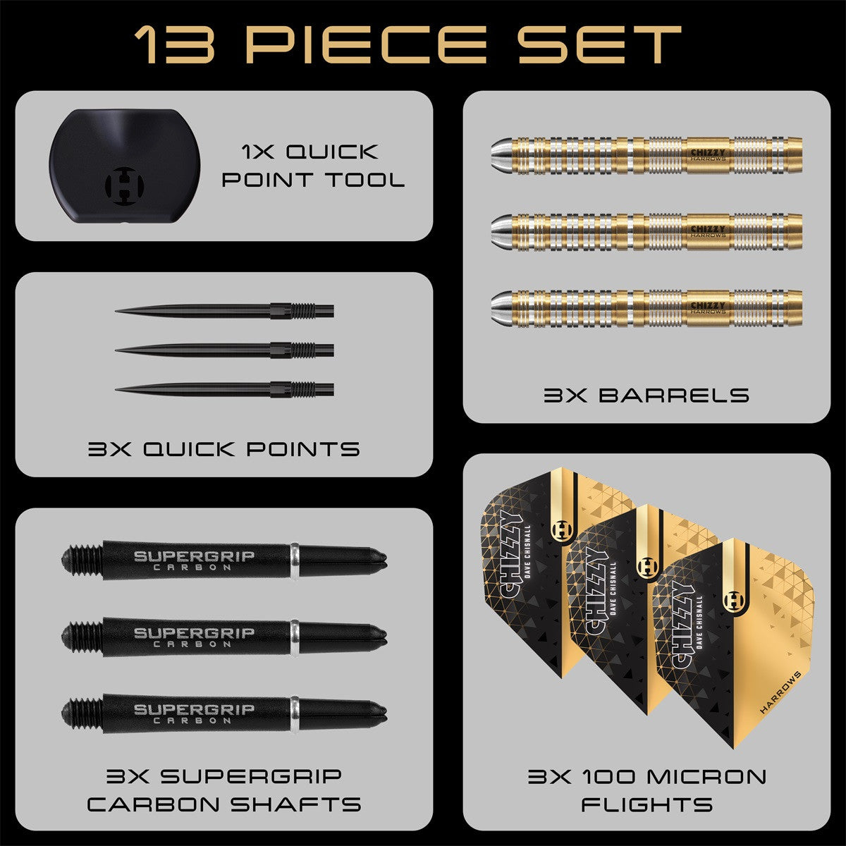 Harrows Dave Chisnall V2 Quick Point 90% (detail 24)