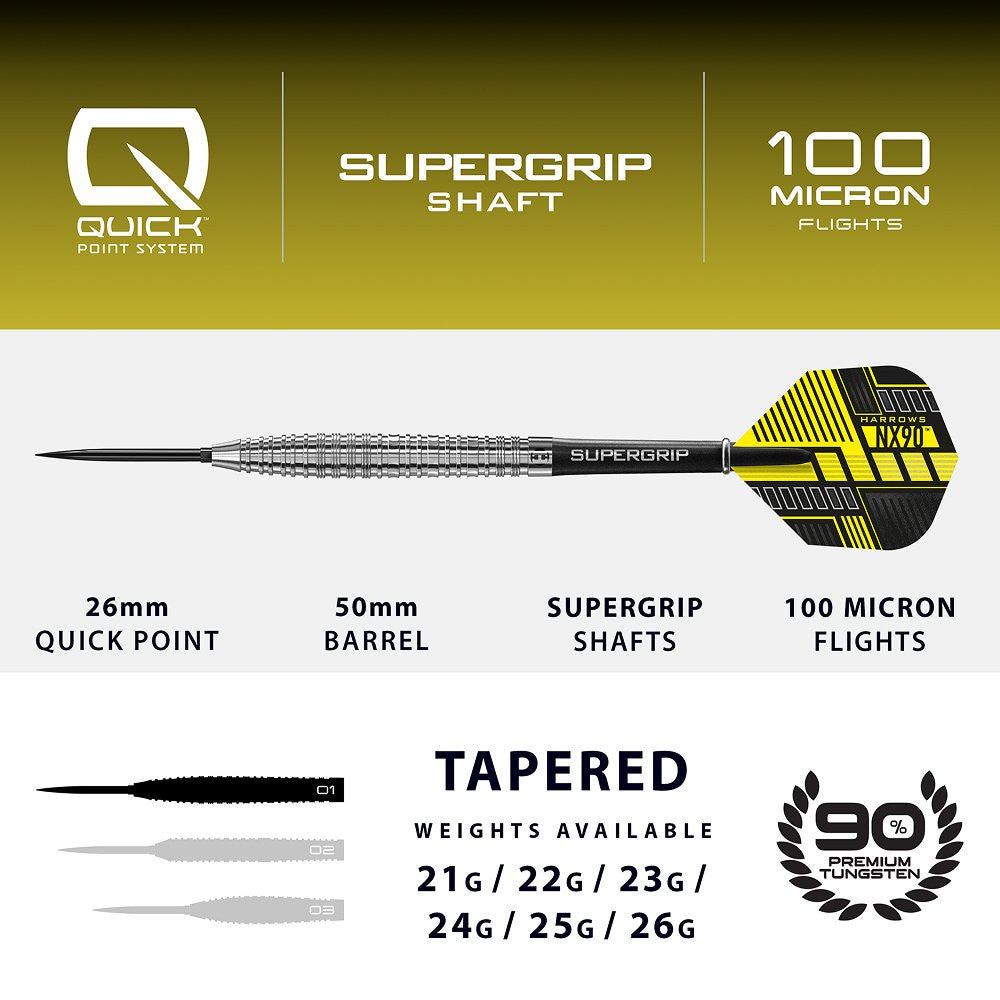 Harrows NX90 Tapered Quick Point 90% (detail 15)