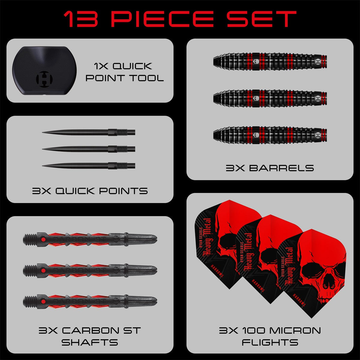 Harrows Ryan Searle V1 Quick Point 90% (detail 3)