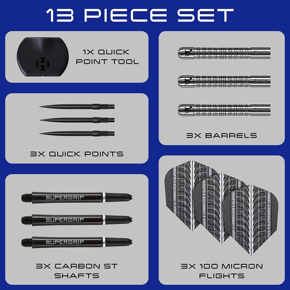 Harrows Supergrip Quick Point 90% (detail 10)