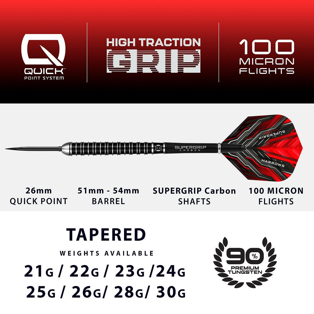 Harrows Supergrip Ultra Quick Point 90% (detail 10)
