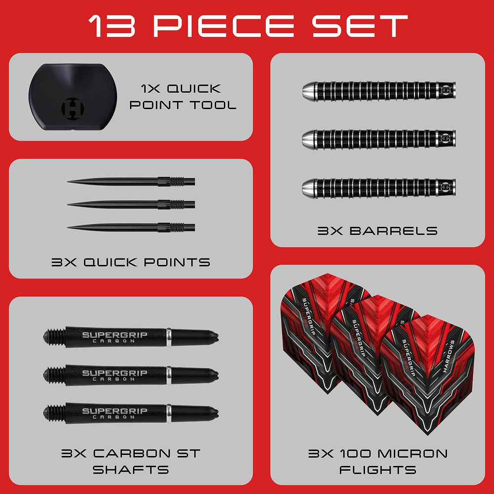 Harrows Supergrip Ultra Quick Point 90% (detail 39)