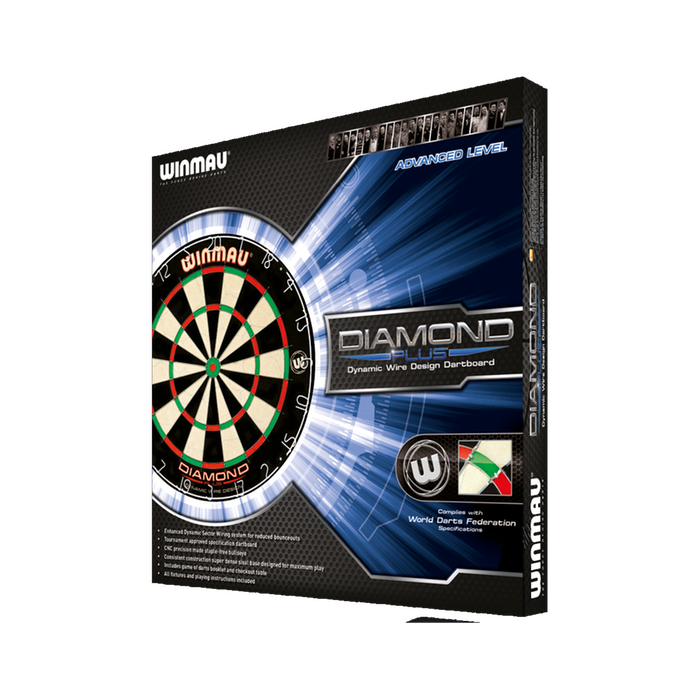 Winmau Diamond Plus - Professioneel Dartbord (detail 4)