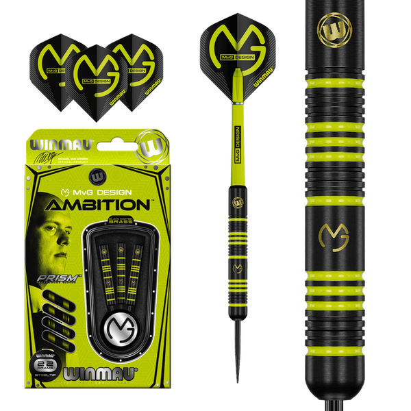 Winmau Michael van Gerwen Ambition Dartpijlen