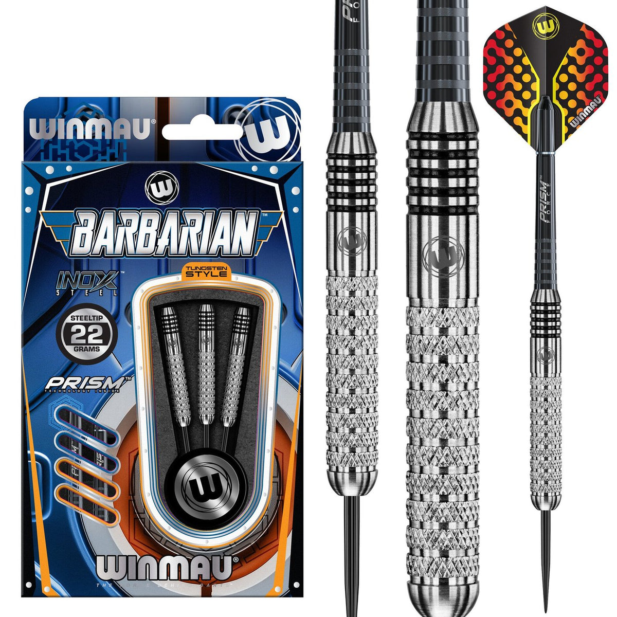 Winmau Barbarian Stainless Steel - Dartpijlen (detail 5)