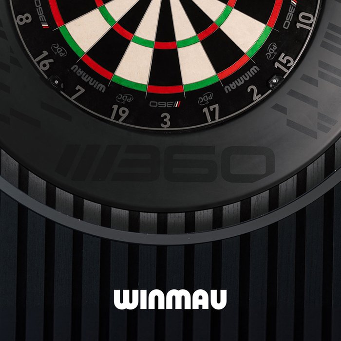 Winmau Blade Triple Core 360 + Winmau 360 Surround Black + Tungsten Darts - Dartset (detail 1)