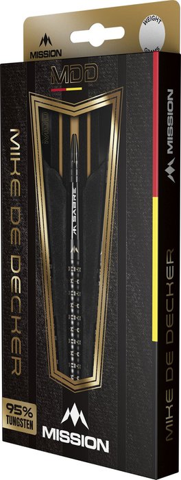 Mission Mike de Decker Black Gold PVD 95% - Dartpijlen (detail 4)