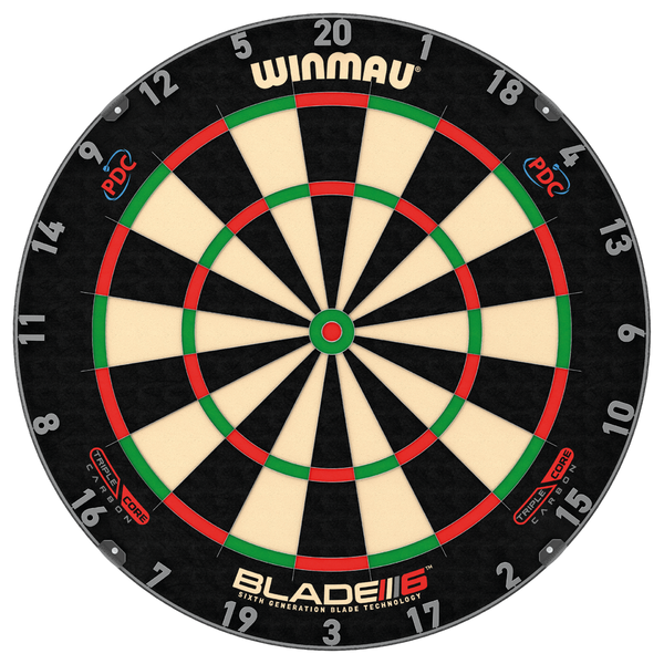 Winmau Blade 6 Triple Core PDC - Professioneel Dartbord