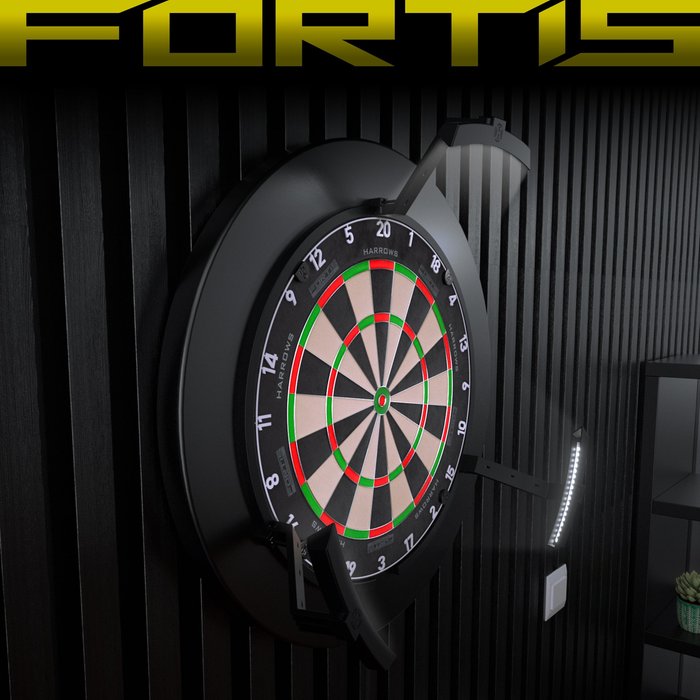 Harrows Fortis dartbord (detail 4)