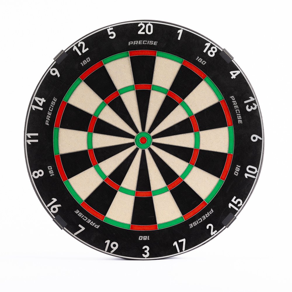 Precise180 Numberring Gunmetal - Cijferring Dartbord (detail 1)