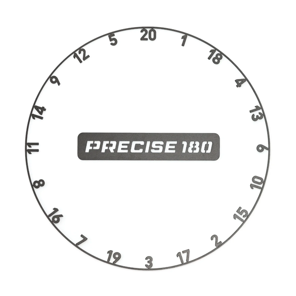 Precise180 Numberring Graphit - Cijferring Dartbord