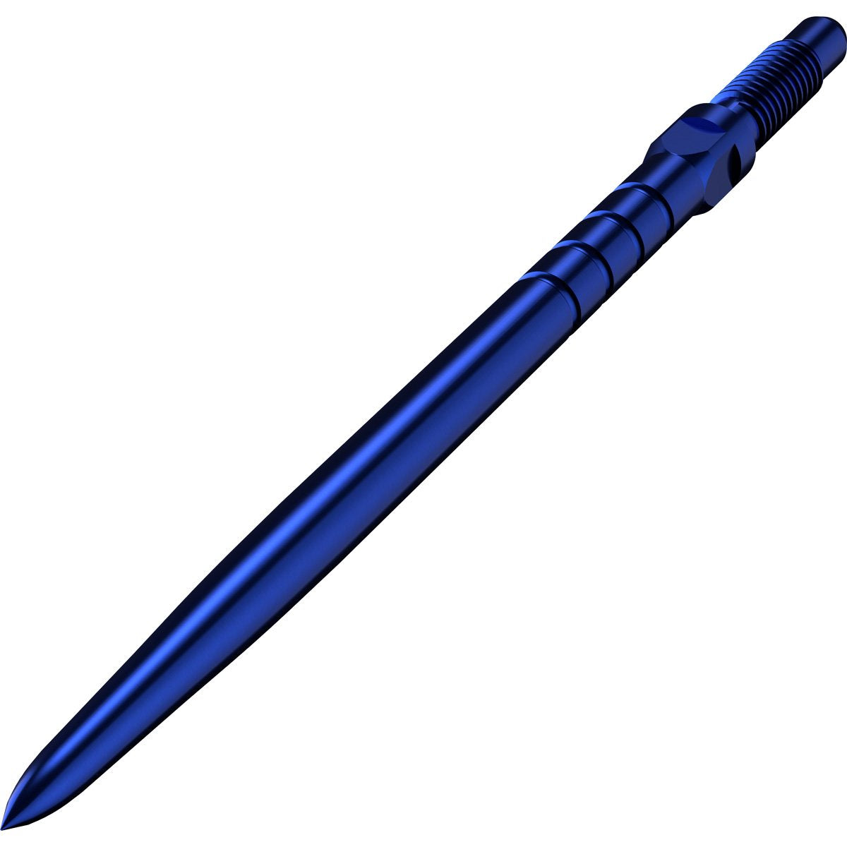 Bull's CP Ringed Grip Points Blauw 40mm (detail 1)