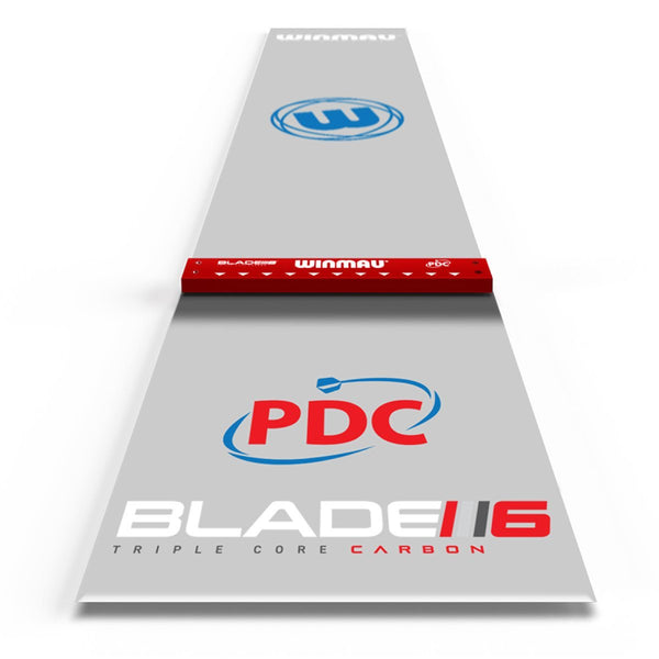 Winmau Clearzone PVC Dartmat + Oche