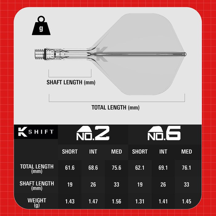 Target K-Shift Clear No.2 Short (detail 2)