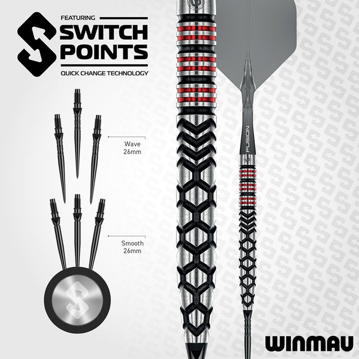 Winmau Fornax Parallel Switch Point 90% - Dartpijlen (detail 2)