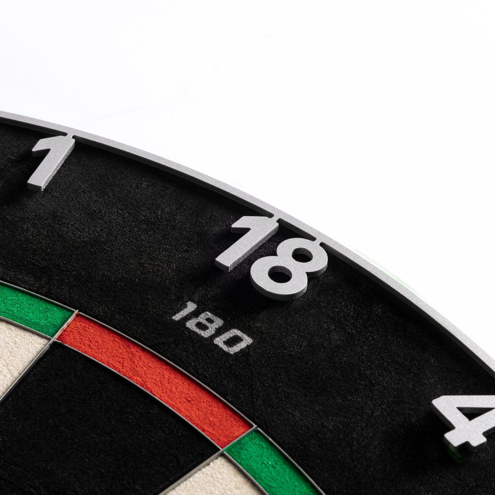 Precise180 Numberring Gunmetal - Cijferring Dartbord (detail 3)