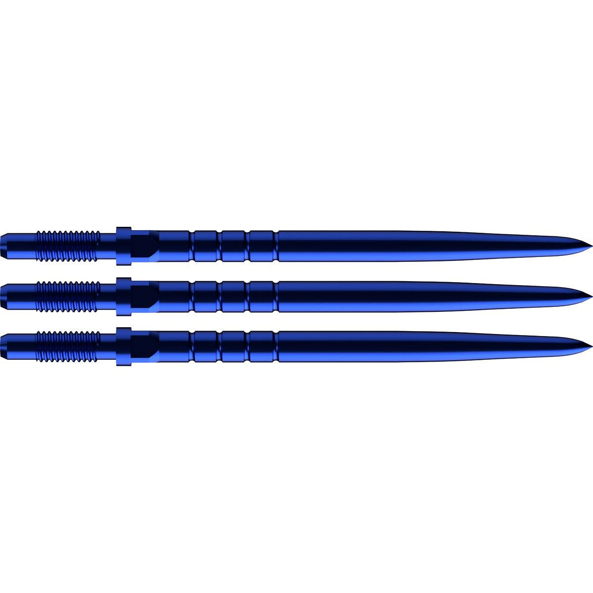 Bull's CP Ringed Grip Points Blauw 40mm