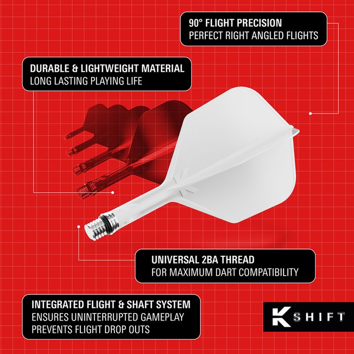 Target K-Shift White No.6 Short (detail 2)