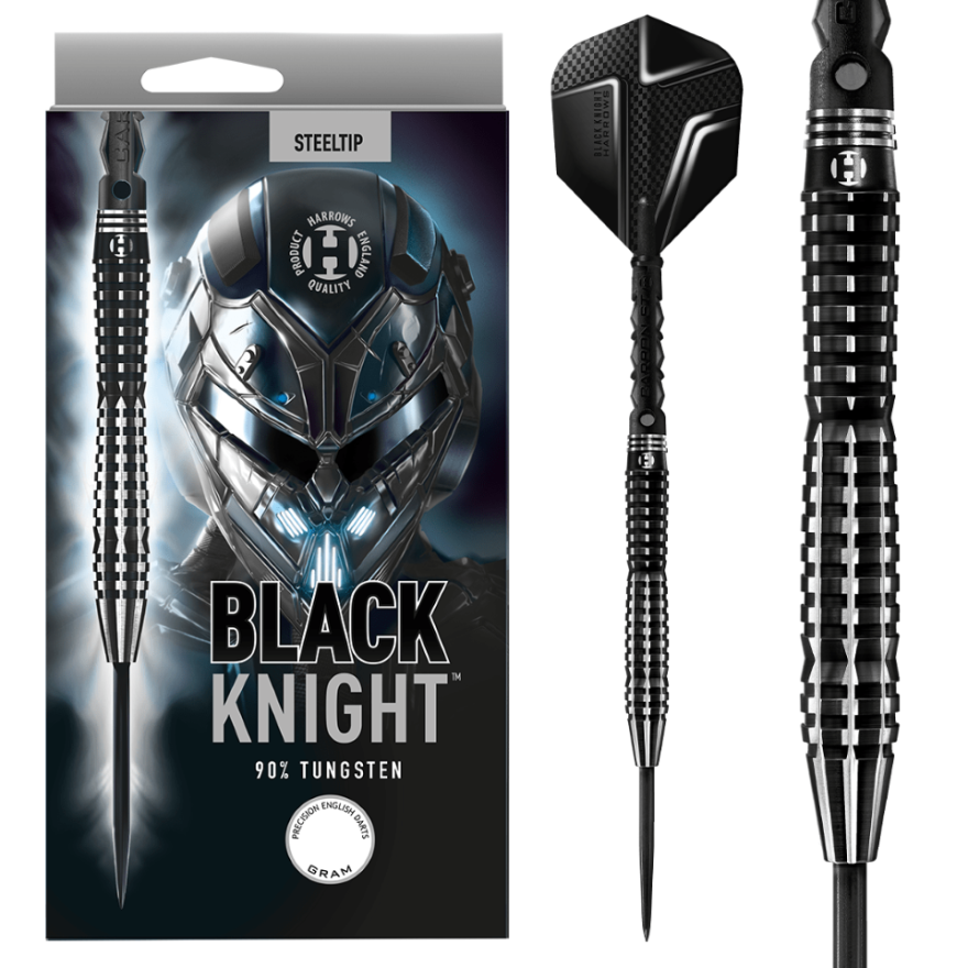 Harrows Black Knight 90% - Dartpijlen (detail 6)