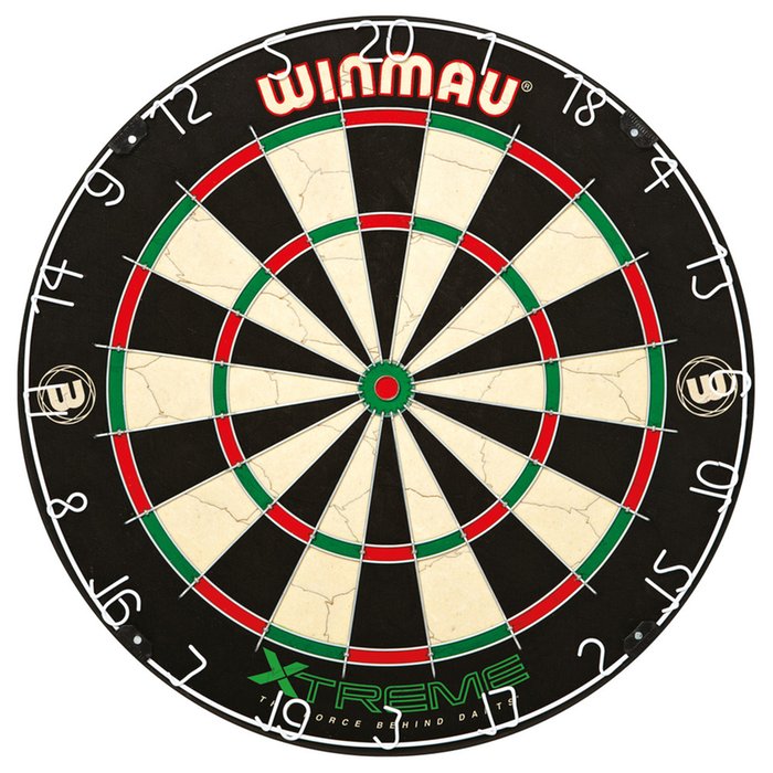 Winmau Dartset Xtreme Zwart - Dartbord Cabinet (detail 2)