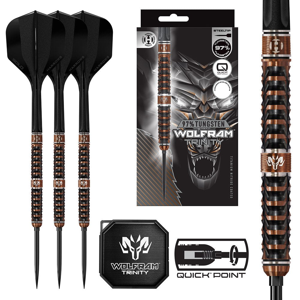 Harrows Wolfram Trinity 97% dartpijlen (detail 7)