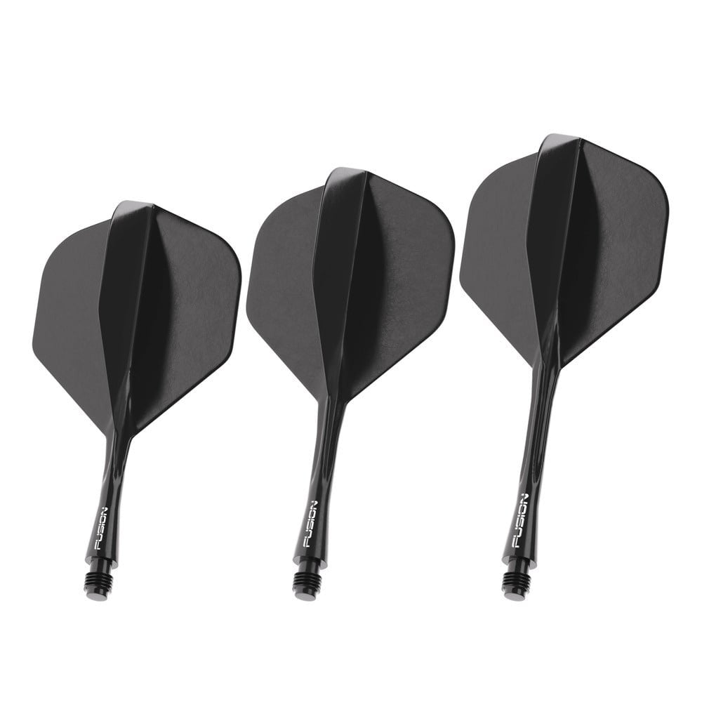 Winmau Fusion Black NO2 - Dart Flights Inbetween