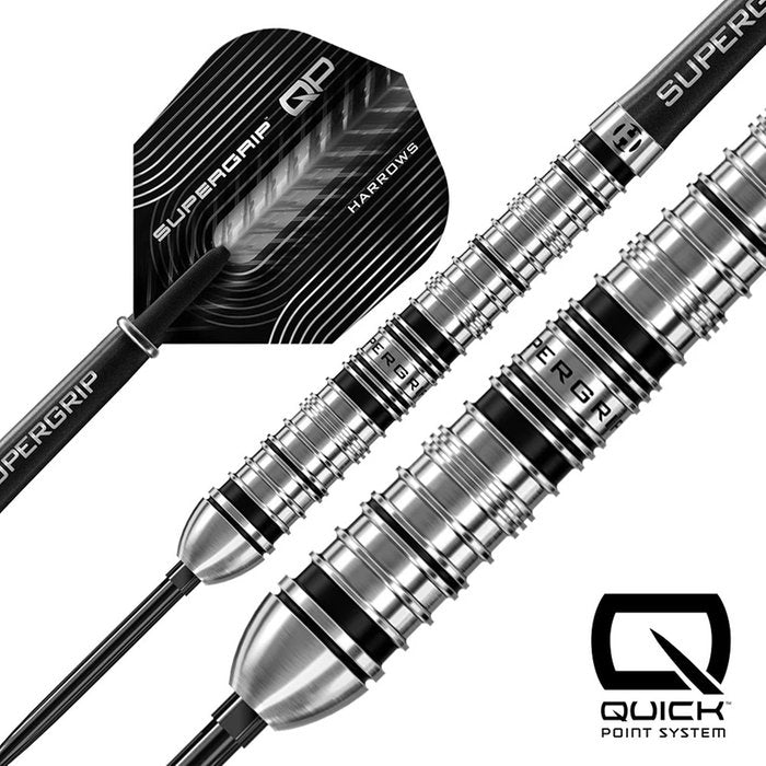 Harrows Supergrip Tapered Quick Point 90% - Dartpijlen (detail 1)