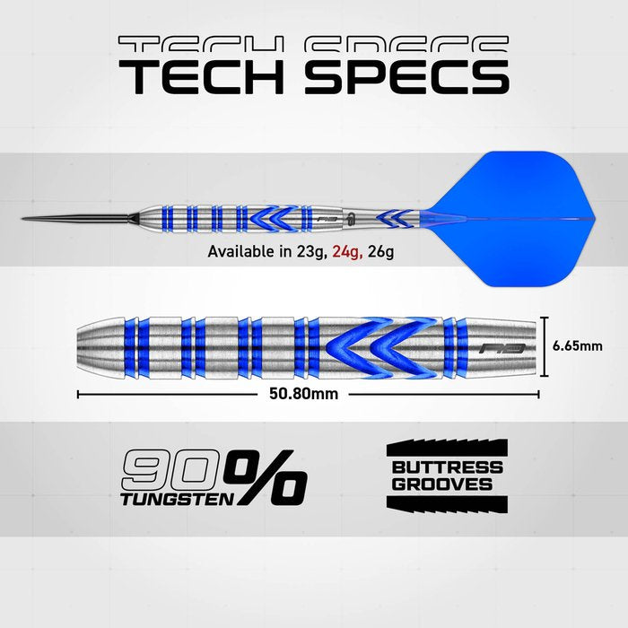 Red Dragon Gerwyn Price Blue Original Switch Point 90% (detail 5)