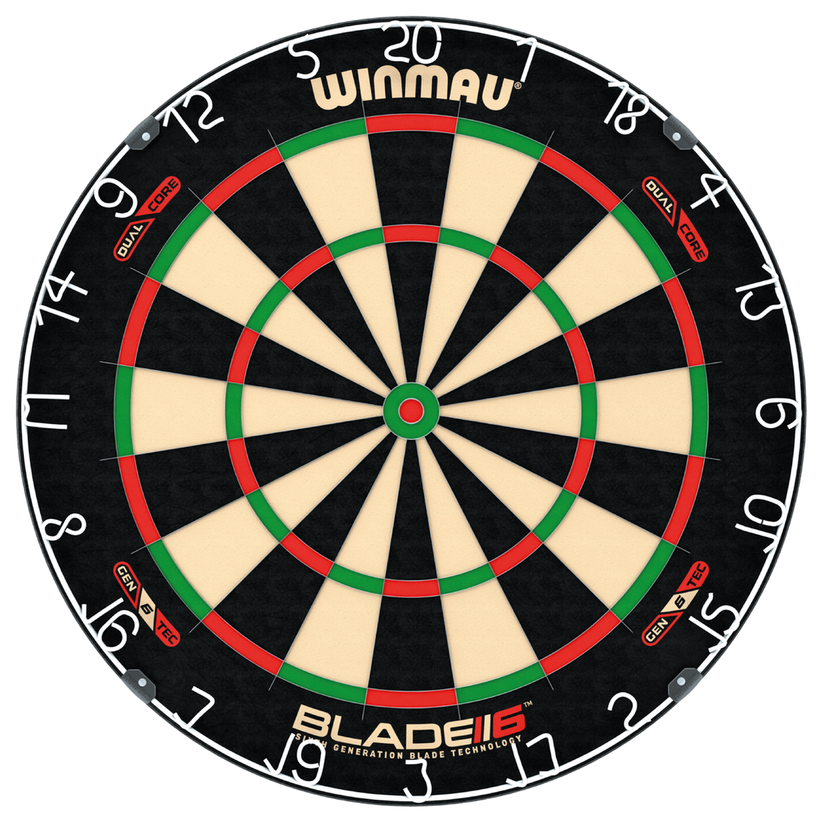 Winmau Blade 6 Dual Core - Professioneel Dartbord