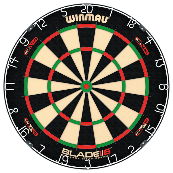 Winmau Blade 6 Dual Core - Professioneel Dartbord