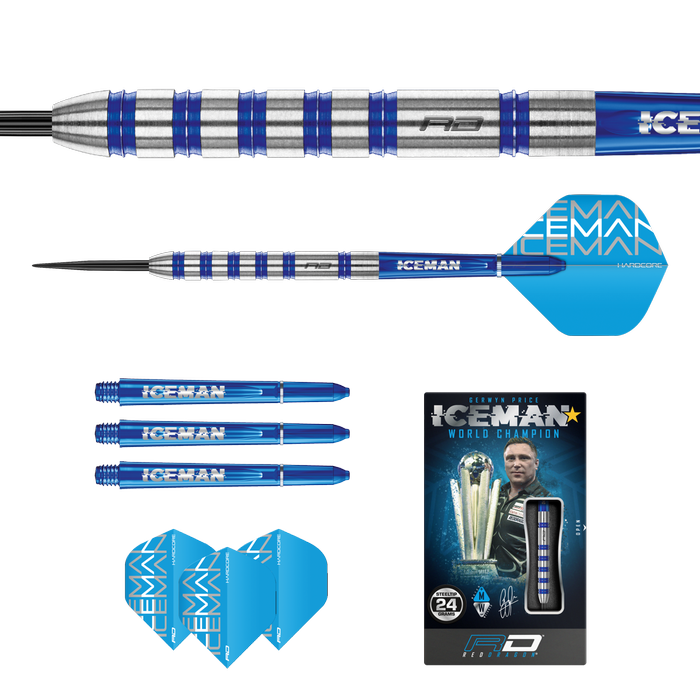 Red Dragon Gerwyn Price Iceman Challenger 80% (detail 4)