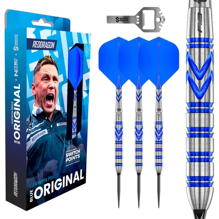 Red Dragon Gerwyn Price Blue Original Switch Point 90%
