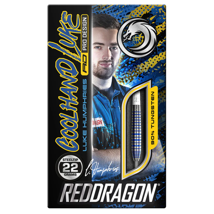 Red Dragon Luke Humphries TX3 Blue 90% (detail 5)