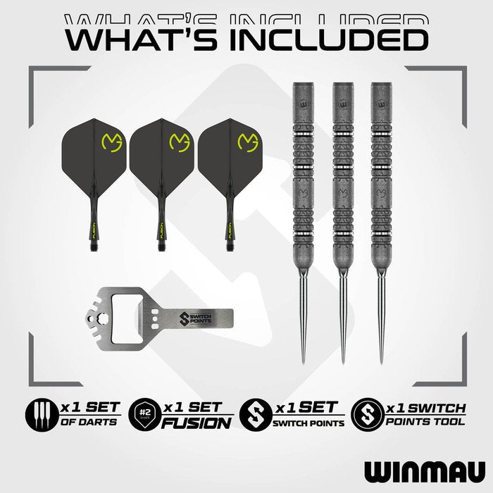 Winmau Michael van Gerwen Signature Edition Switch Point 90% (detail 5)