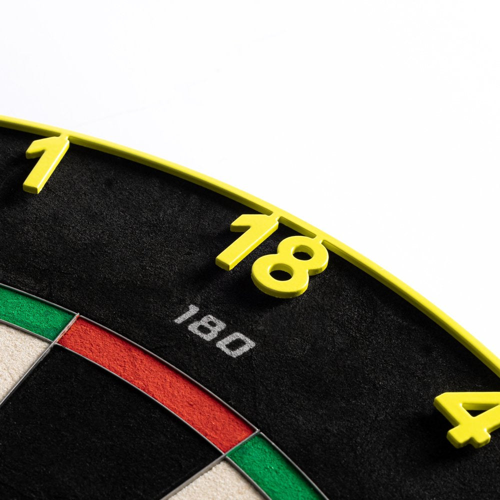 Precise180 Numberring Electric Yellow - Cijferring Dartbord (detail 3)