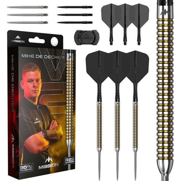 Mission Mike de Decker V2 Rapid Point 95% - Dartpijlen