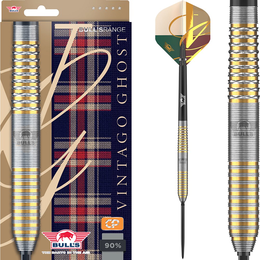 Bull's Vintago Ghost CP Steeltip 90%