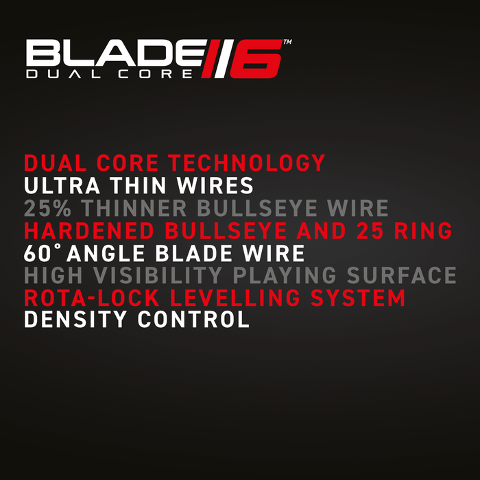 Winmau Blade 6 Dual Core - Professioneel Dartbord (detail 6)