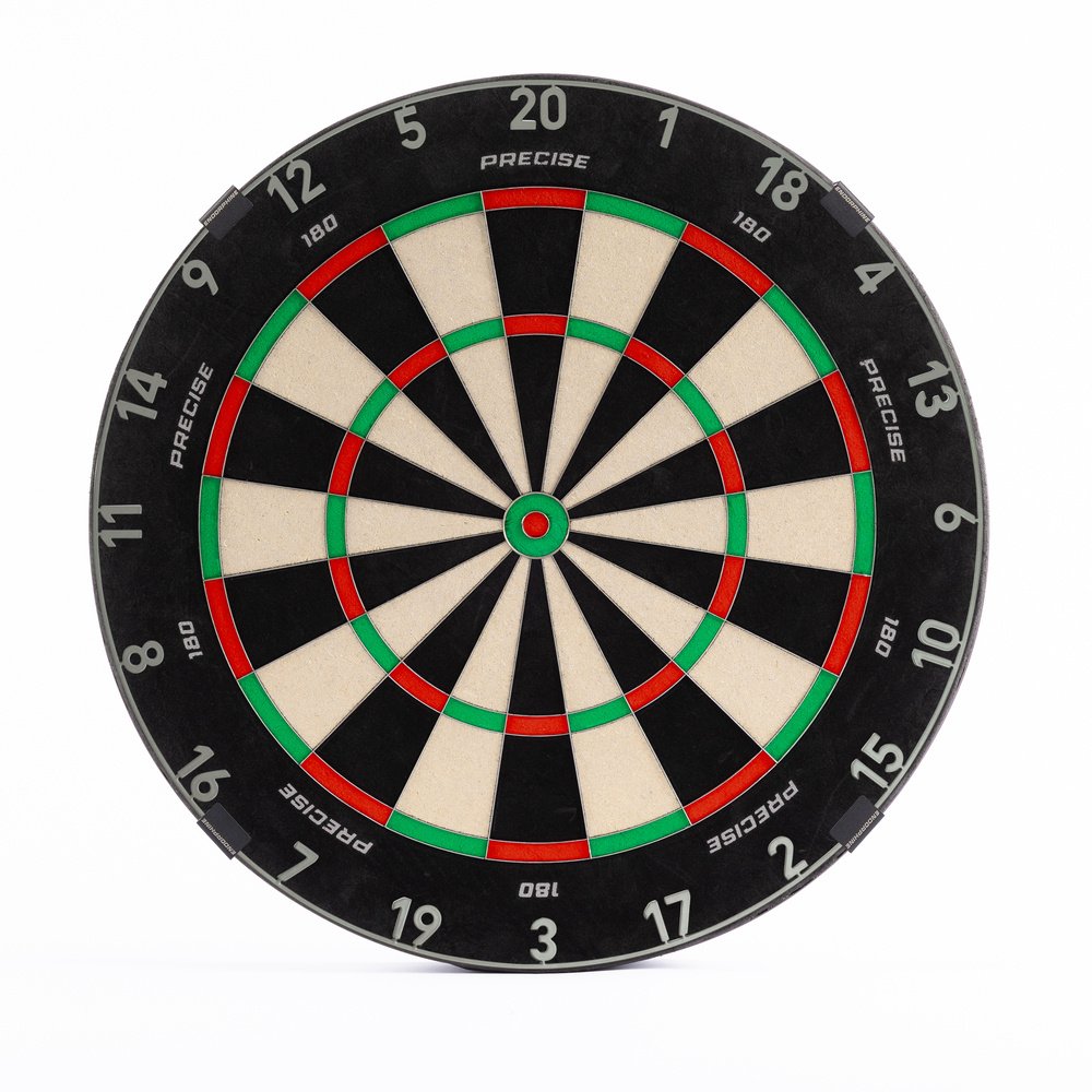 Precise180 Numberring Nordic Grey - Cijferring Dartbord (detail 1)