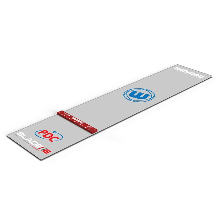 Winmau Clearzone PVC Dartmat + Oche (detail 3)
