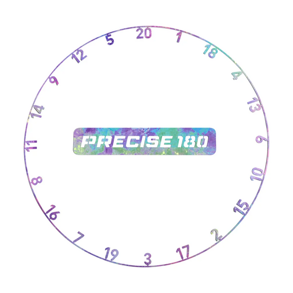 PRECISE180 DARTBORD CIJFERRING NORTHERN LIGHTS