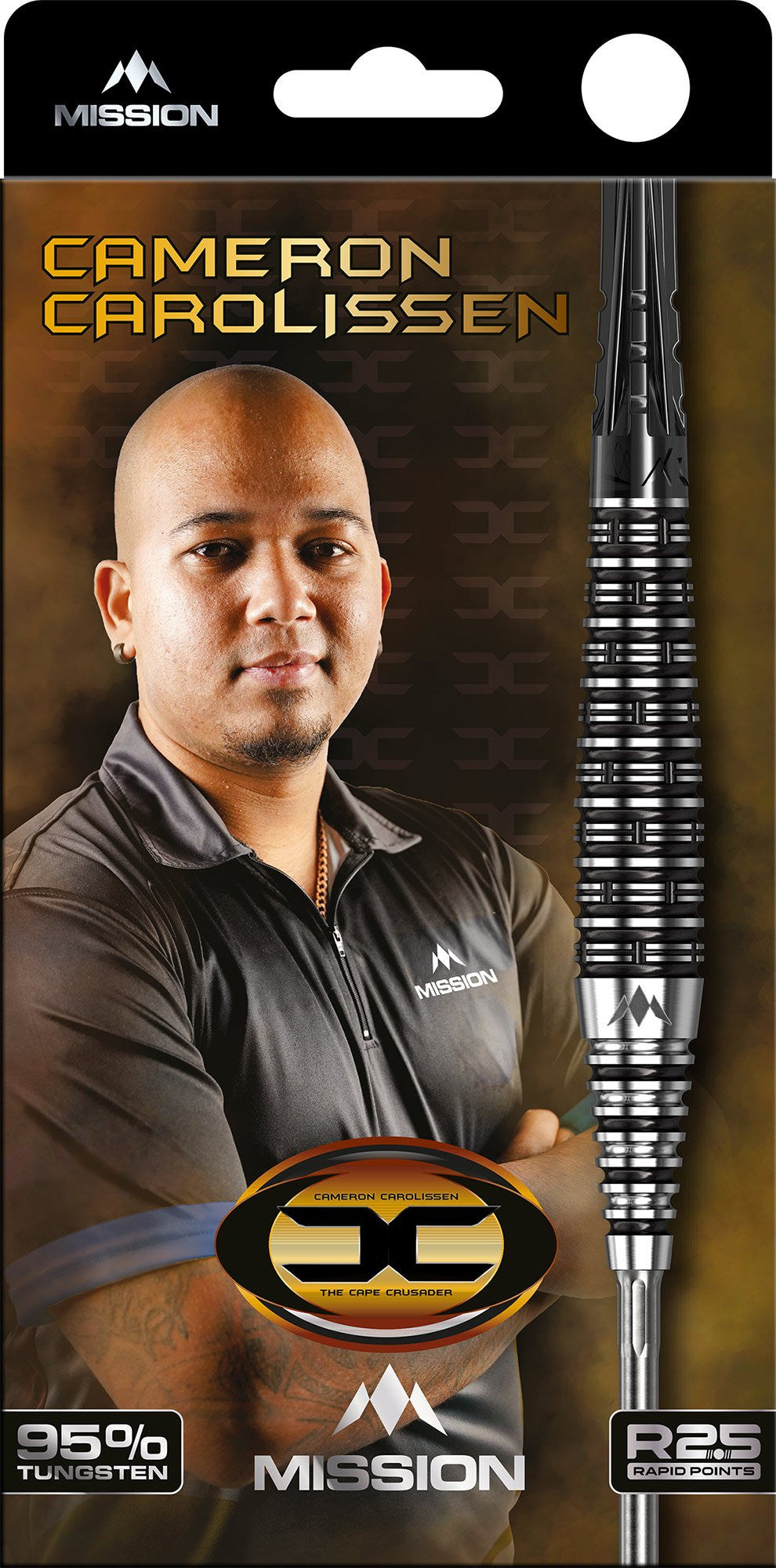 Mission Cameron Carolissen Dartpijlen - Steel Tip - 95% Tungsten (detail 11)