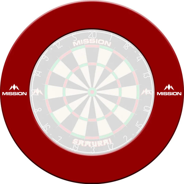 Mission Dartboard Surround Pro Rood