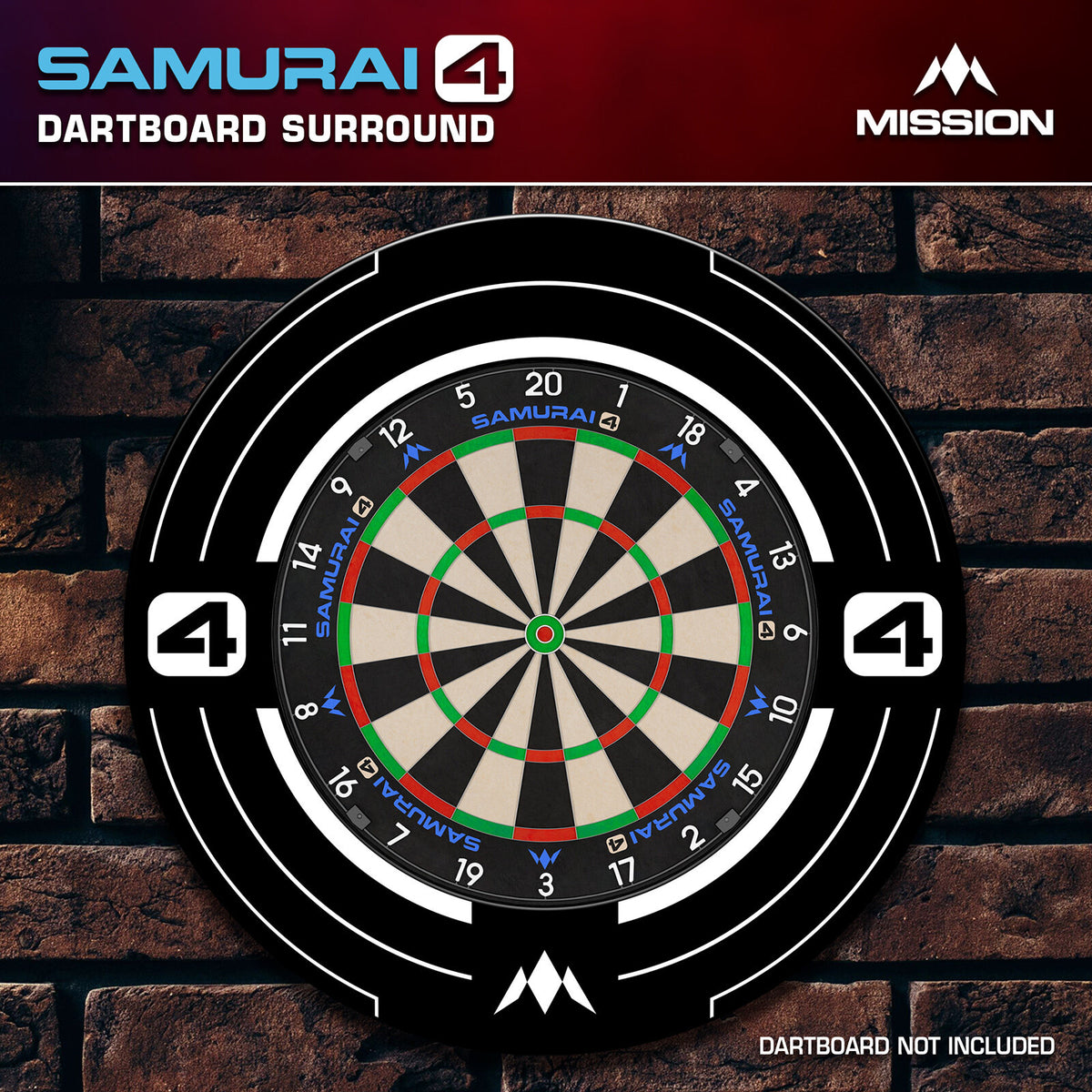 Mission Darts Samurai 4 Surround - White Edition (detail 7)