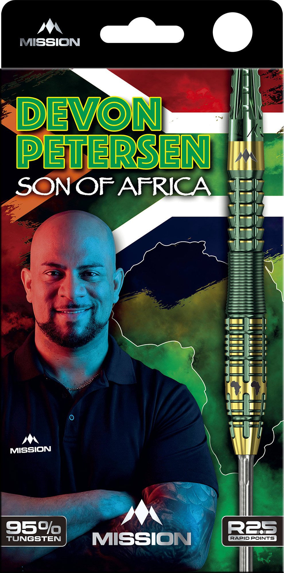 Mission Devon Petersen Dartpijlen - Steel Tip - 95% Tungsten (detail 11)