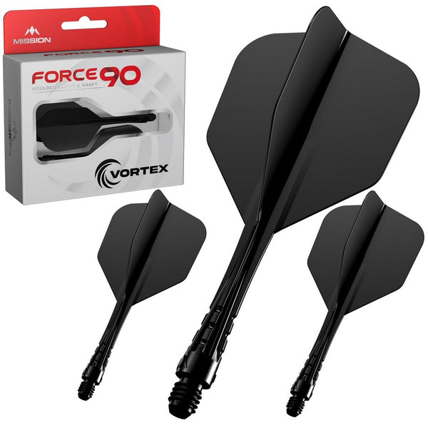 Mission Force 90 Vortex Shape Black S