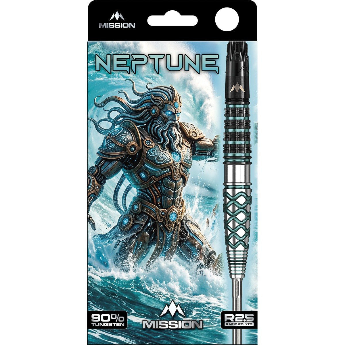 Mission Neptune Dartpijlen - Steel Tip - 95% Tungsten (detail 4)