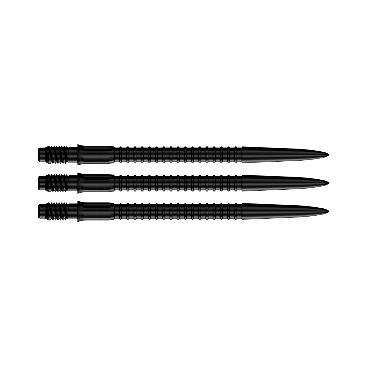 Mission R2.5 Rapid Dart Points - Steel Tip - GV1 - Black - 35mm