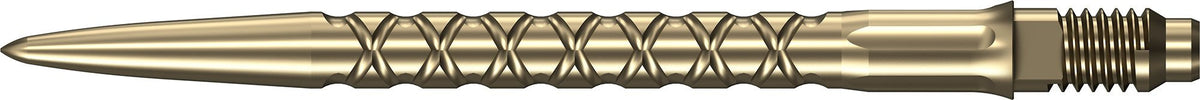 Mission R2.5 Rapid Dart Points - Steel Tip - SC1 - Gold - 30mm