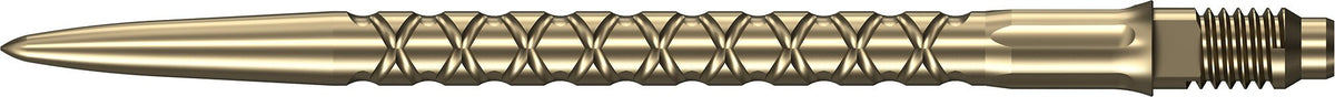 Mission R2.5 Rapid Dart Points - Steel Tip - SC1 - Gold - 35mm
